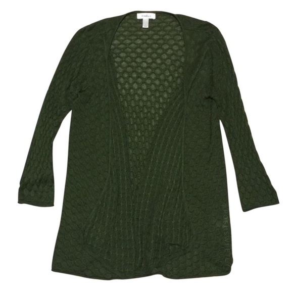 Dress Barn Sweaters - Dress Barn Longline Open Cardigan